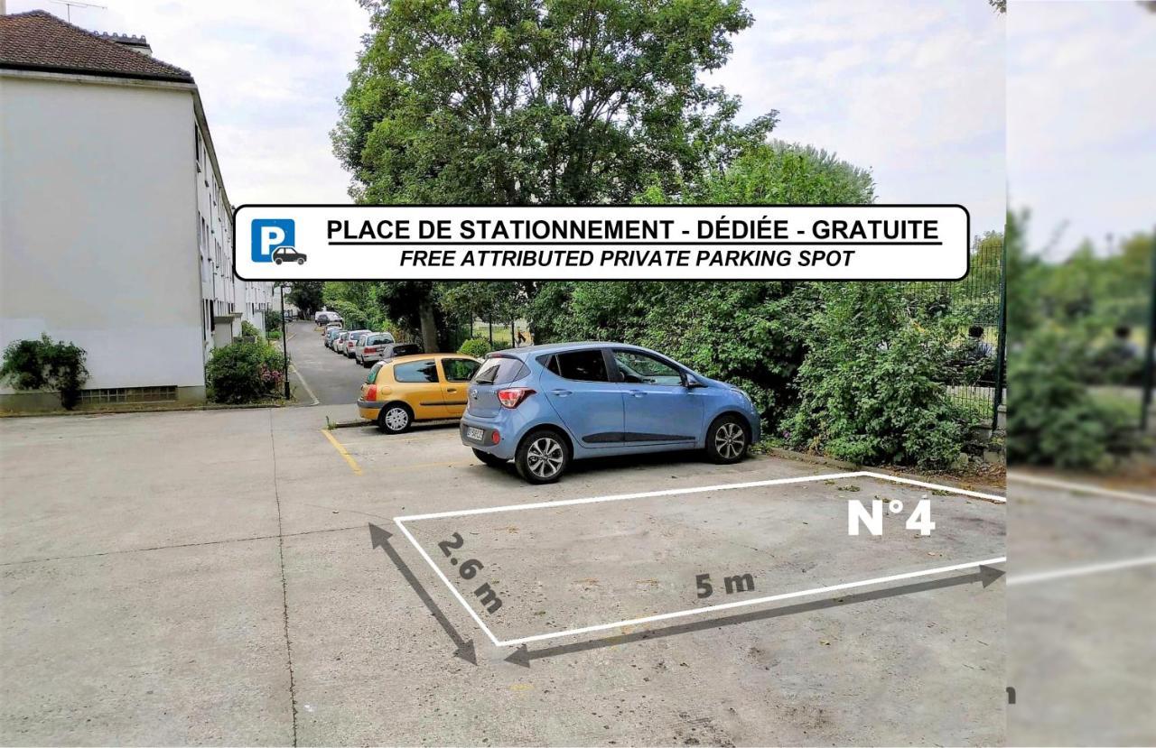 Room & Parking In Shared Appartment With Proprietor L 25 Mins From Paris Gare Du Nord, Cdg Airport & Stade De France Montmagny Exterior photo